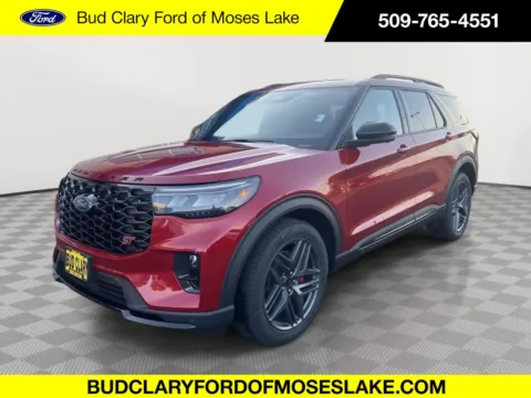 Red 2025 Ford Explorer ST for sale in Moses Lake, WA