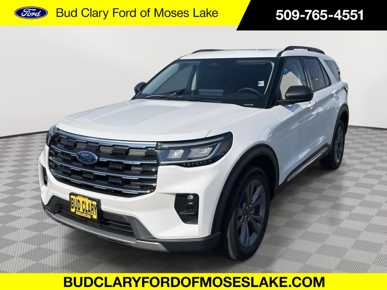 White 2025 Ford Explorer Active for sale in Moses Lake, WA