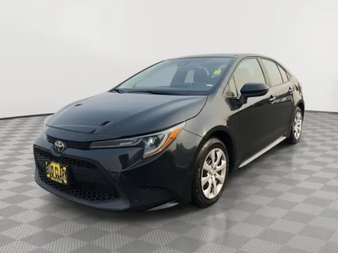 Black 2021 Toyota Corolla LE for sale in Moses Lake, WA
