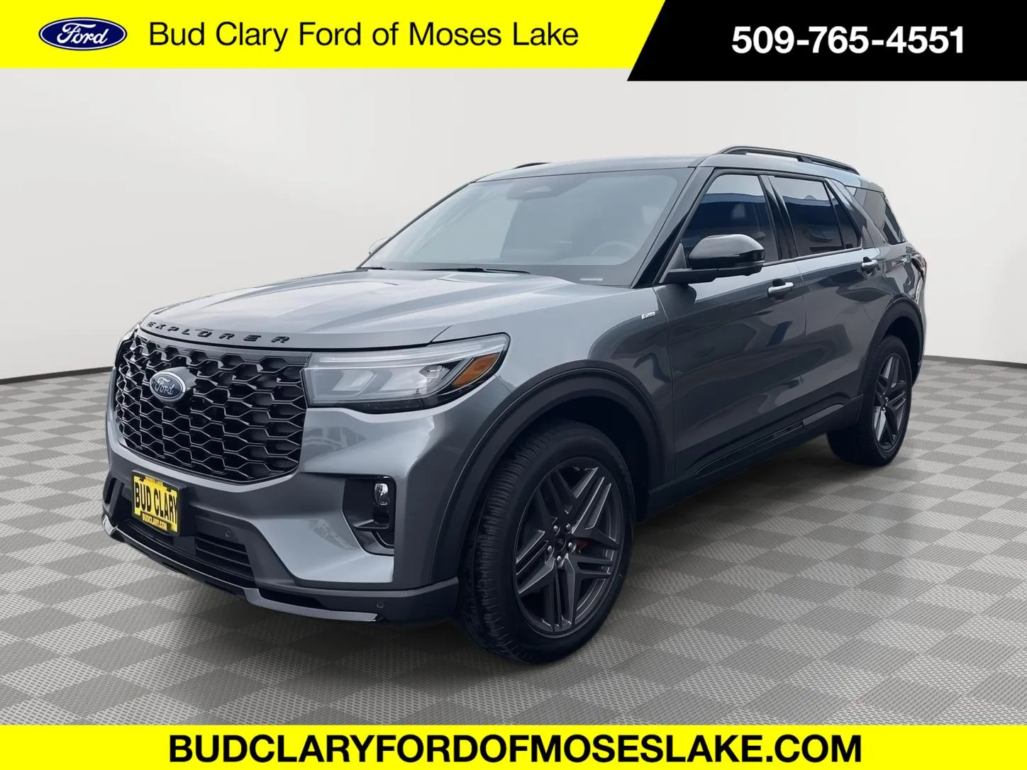 Gray 2025 Ford Explorer ST-Line for sale in Moses Lake, WA