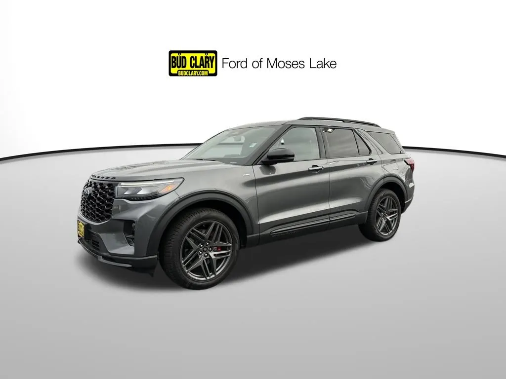 Gray 2025 Ford Explorer ST-Line for sale in Moses Lake, WA