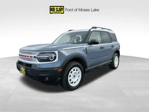 Gray 2025 Ford Bronco Sport Heritage for sale in Moses Lake, WA