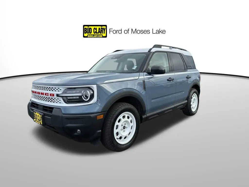 Gray 2025 Ford Bronco Sport Heritage for sale in Moses Lake, WA