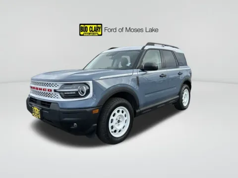 Gray 2025 Ford Bronco Sport Heritage for sale in Moses Lake, WA