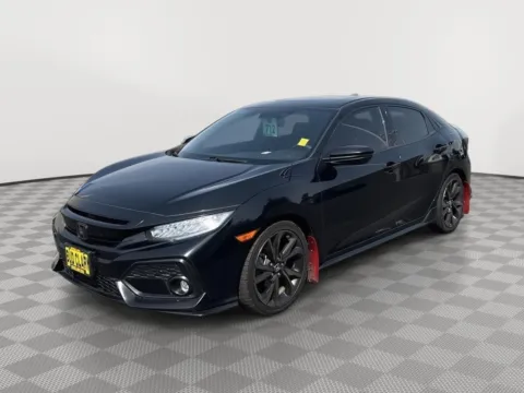 Black 2018 Honda Civic Hatchback Sport Touring for sale in Moses Lake, WA