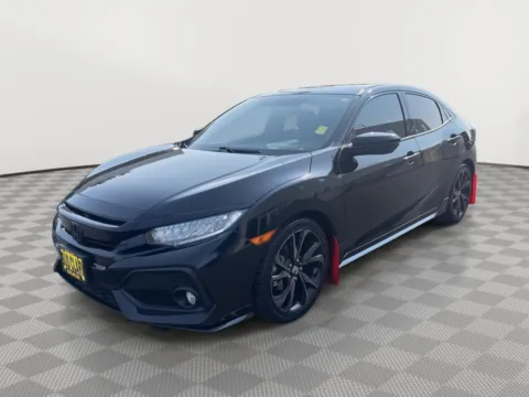 Black 2018 Honda Civic Hatchback Sport Touring for sale in Moses Lake, WA