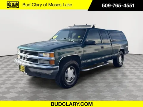 Green 1997 Chevrolet C/K 1500 EXT CAB for sale in Moses Lake, WA