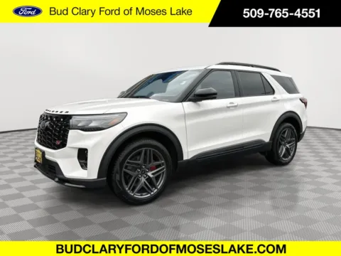 White 2025 Ford Explorer ST for sale in Moses Lake, WA
