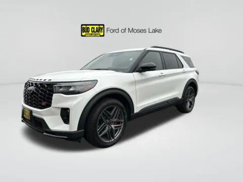 White 2025 Ford Explorer ST for sale in Moses Lake, WA