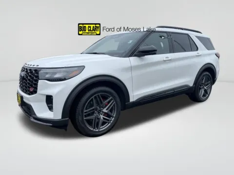 White 2025 Ford Explorer ST for sale in Moses Lake, WA