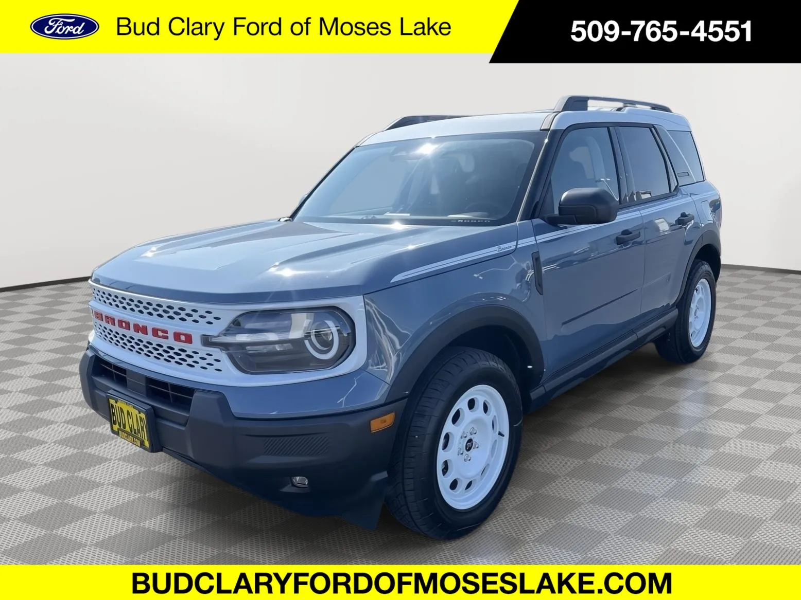 Gray 2025 Ford Bronco Sport Heritage for sale in Moses Lake, WA