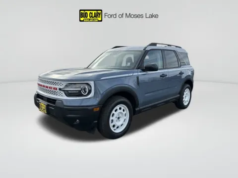 Gray 2025 Ford Bronco Sport Heritage for sale in Moses Lake, WA