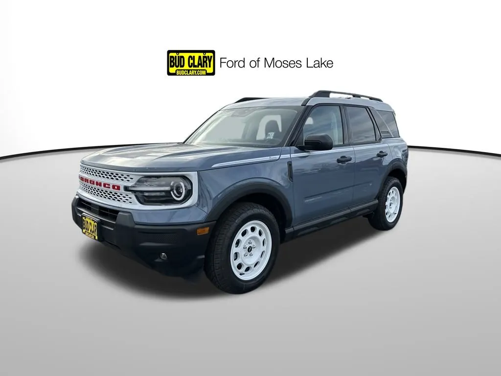 Gray 2025 Ford Bronco Sport Heritage for sale in Moses Lake, WA