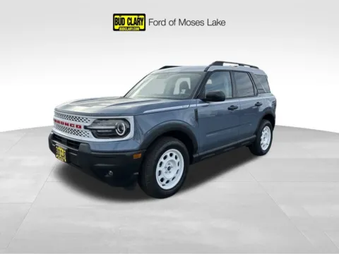 Gray 2025 Ford Bronco Sport Heritage for sale in Moses Lake, WA