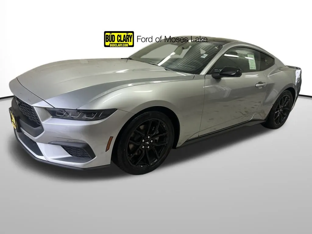 Silver 2026 Ford Mustang EcoBoost Premium for sale in Moses Lake, WA