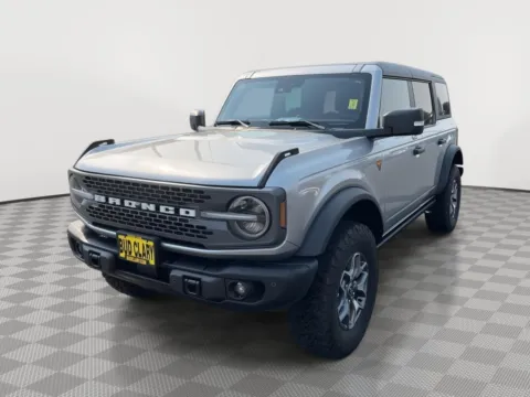 Silver 2023 Ford Bronco Badlands Advanced for sale in Moses Lake, WA