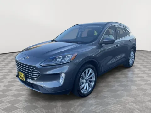Gray 2022 Ford Escape Hybrid Titanium for sale in Moses Lake, WA