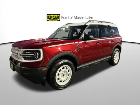 Red 2025 Ford Bronco Sport Heritage for sale in Moses Lake, WA