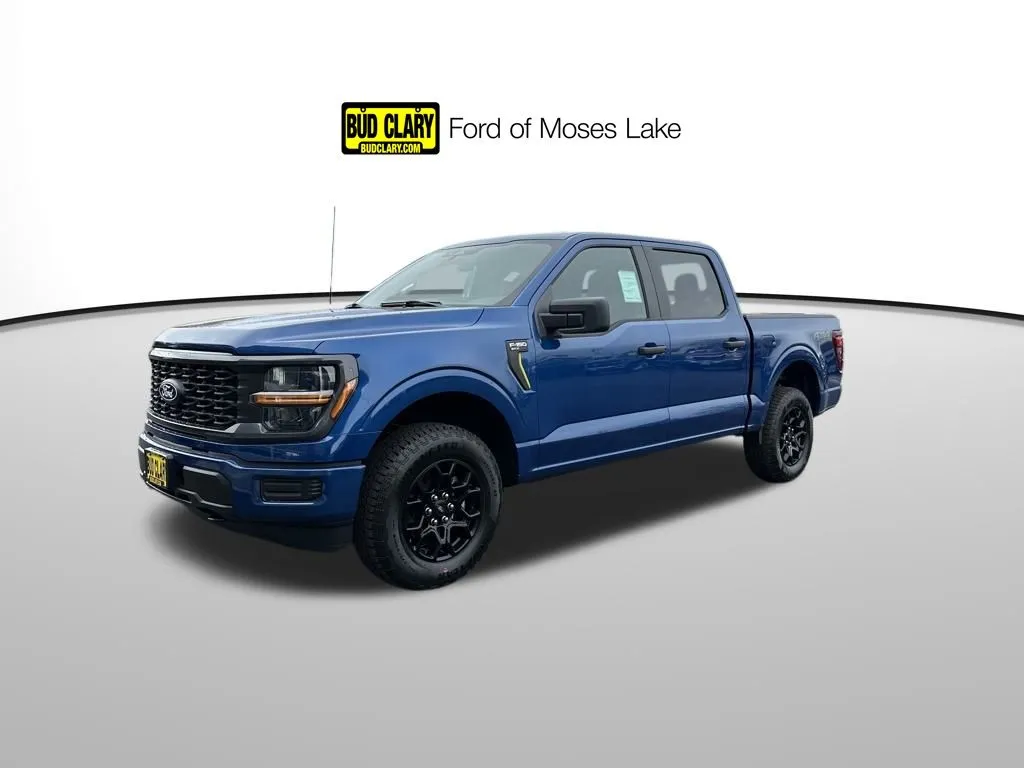 Blue 2025 Ford F-150 STX for sale in Moses Lake, WA