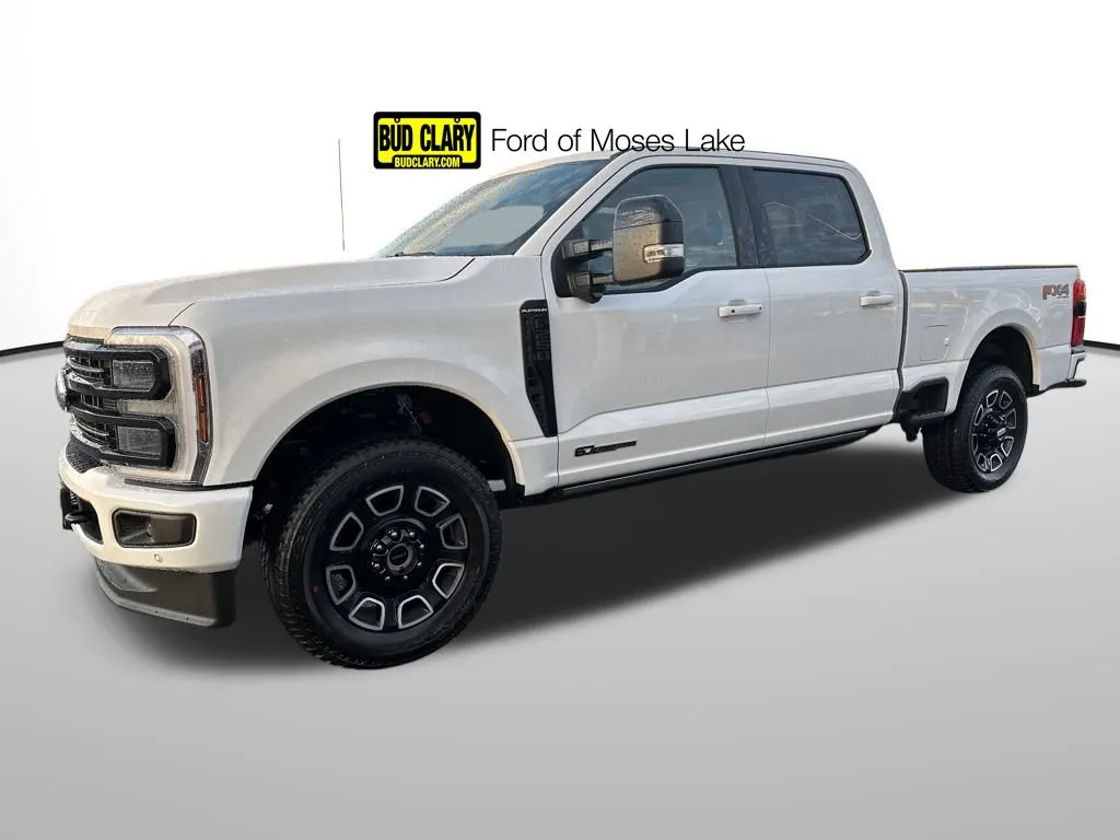 White 2026 Ford F-250SD Platinum for sale in Moses Lake, WA