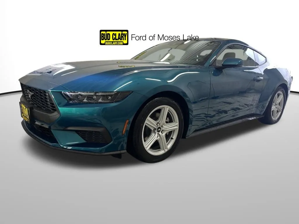 Blue 2026 Ford Mustang EcoBoost Premium for sale in Moses Lake, WA