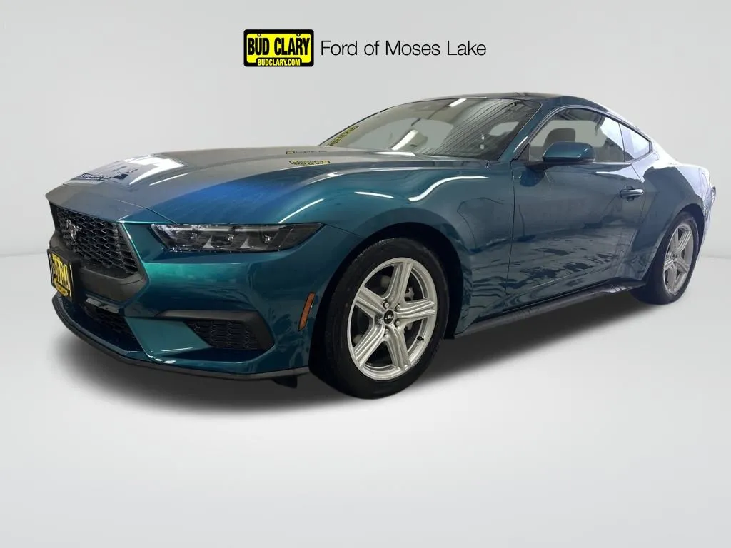 Blue 2026 Ford Mustang EcoBoost Premium for sale in Moses Lake, WA