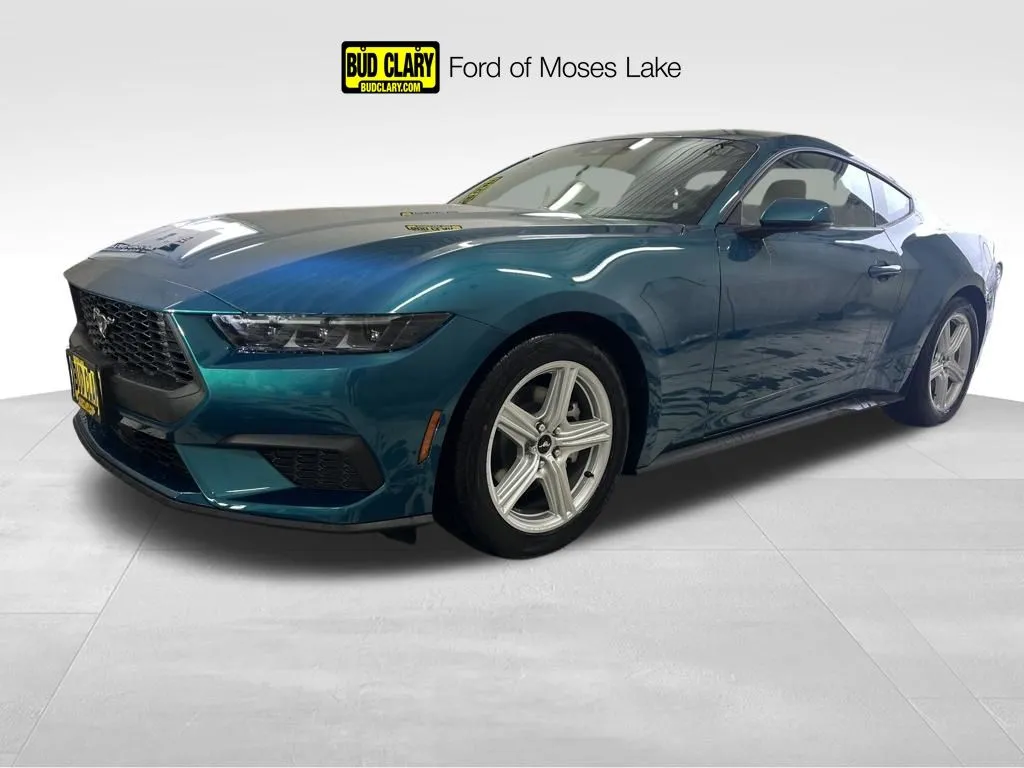 Blue 2026 Ford Mustang EcoBoost Premium for sale in Moses Lake, WA