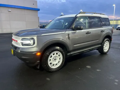 Gray 2025 Ford Bronco Sport Heritage for sale in Moses Lake, WA