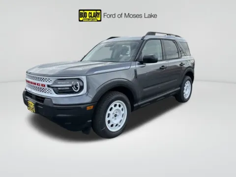 Gray 2025 Ford Bronco Sport Heritage for sale in Moses Lake, WA