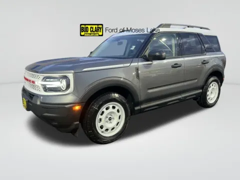 Gray 2025 Ford Bronco Sport Heritage for sale in Moses Lake, WA