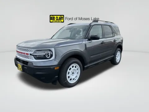 Gray 2025 Ford Bronco Sport Heritage for sale in Moses Lake, WA
