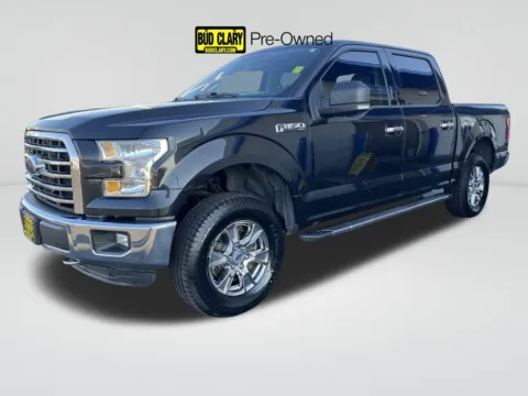 Black 2015 Ford F-150 XLT for sale in Moses Lake, WA