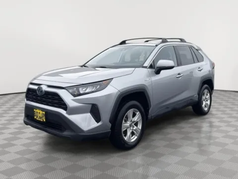 Silver 2021 Toyota RAV4 Hybrid LE for sale in Moses Lake, WA