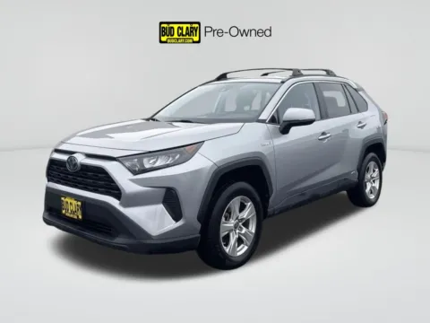 Silver 2021 Toyota RAV4 Hybrid LE for sale in Moses Lake, WA