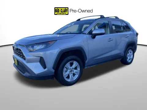 Silver 2021 Toyota RAV4 Hybrid LE for sale in Moses Lake, WA