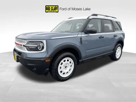 Gray 2025 Ford Bronco Sport Heritage for sale in Moses Lake, WA