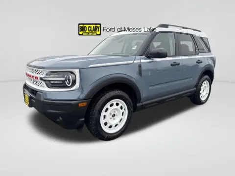 Gray 2025 Ford Bronco Sport Heritage for sale in Moses Lake, WA