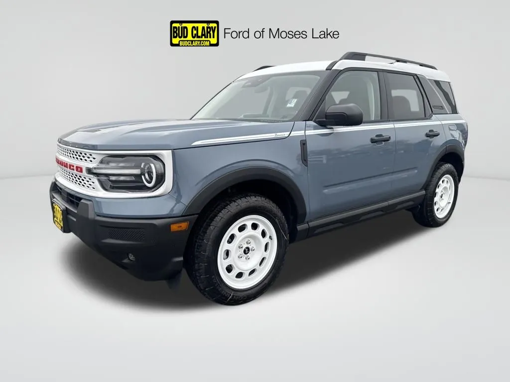 Gray 2025 Ford Bronco Sport Heritage for sale in Moses Lake, WA