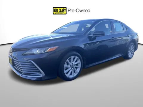 Black 2022 Toyota Camry LE for sale in Moses Lake, WA