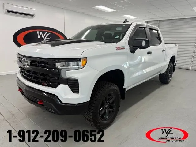 White 2023 Chevrolet Silverado 1500 LT Trail Boss for sale in Baxley, GA