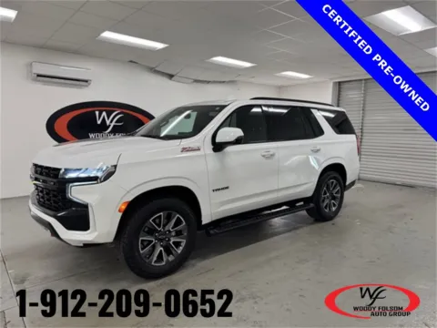 White 2023 Chevrolet Tahoe Z71 for sale in Baxley, GA