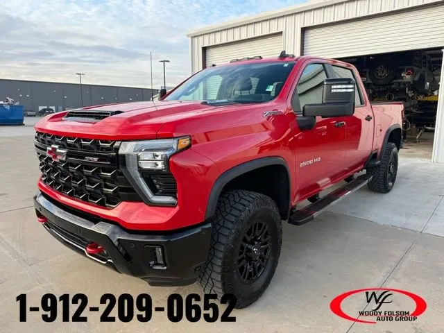 Red 2025 Chevrolet Silverado 2500HD ZR2 for sale in Baxley, GA
