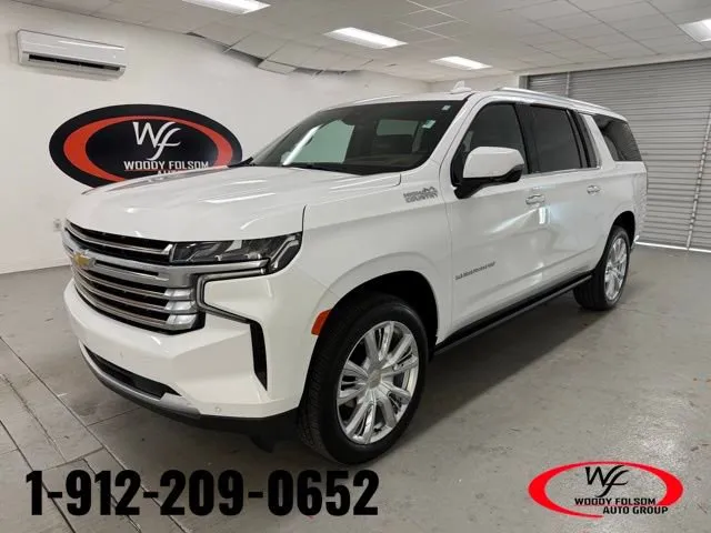 White 2024 Chevrolet Suburban High Country for sale in Baxley, GA