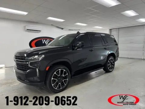 Black 2021 Chevrolet Tahoe RST for sale in Baxley, GA