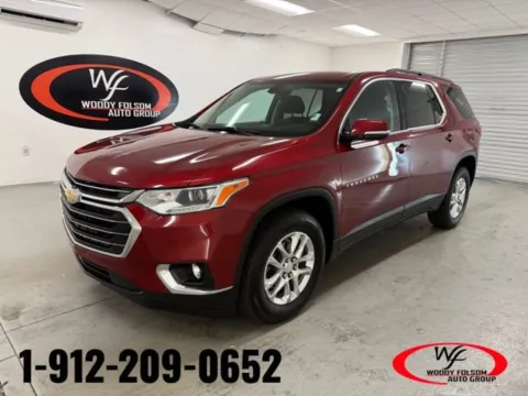 Red 2020 Chevrolet Traverse LT Cloth for sale in Baxley, GA