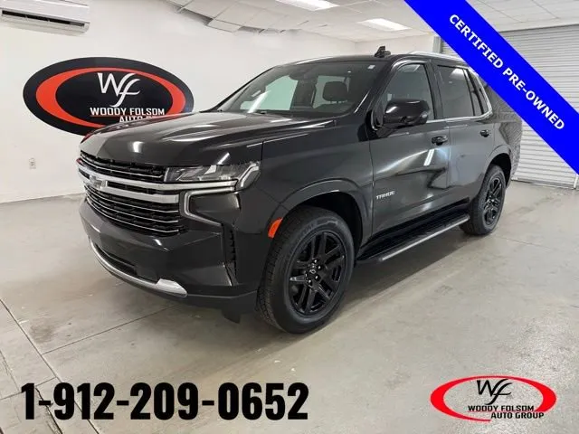 Black 2023 Chevrolet Tahoe LT for sale in Baxley, GA