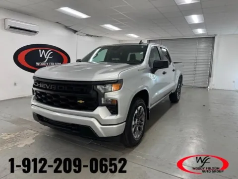 Silver 2022 Chevrolet Silverado 1500 Custom for sale in Baxley, GA