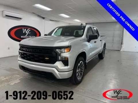 Silver 2022 Chevrolet Silverado 1500 Custom for sale in Baxley, GA