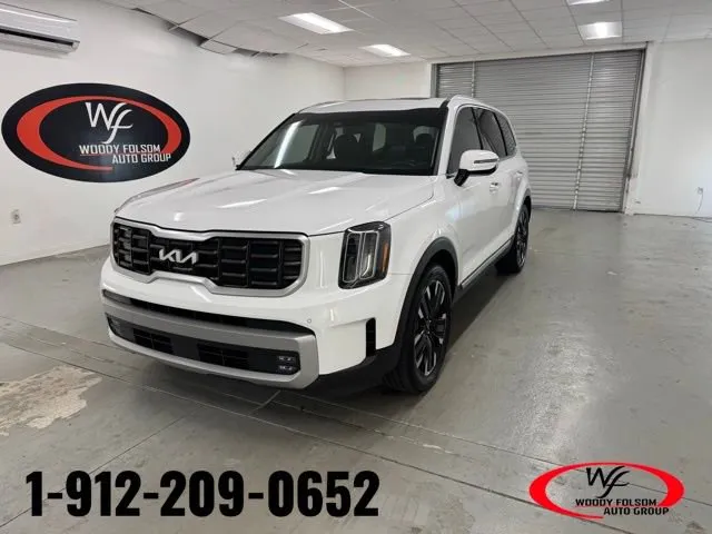 White 2023 Kia Telluride SX Prestige for sale in Baxley, GA