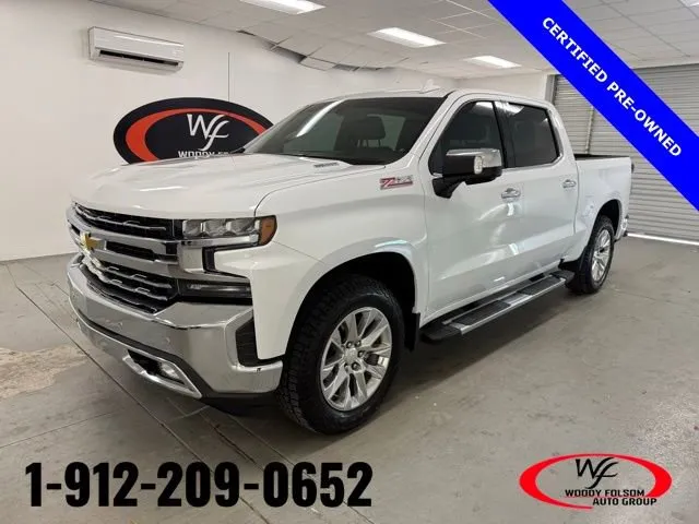 White 2022 Chevrolet Silverado 1500 LTD LTZ for sale in Baxley, GA